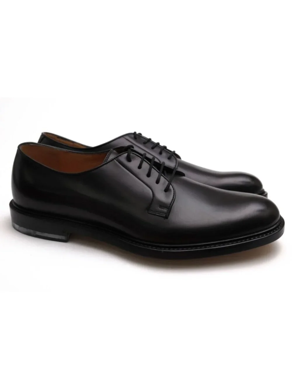 Gucci Shoes Business Leather Black Plain Toe Sole